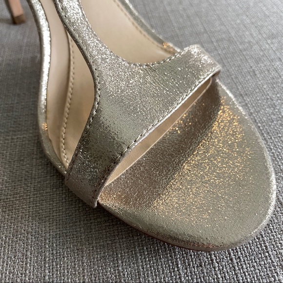 Vince Camuto Metallic High Heel Sandals - Picture 2 of 8